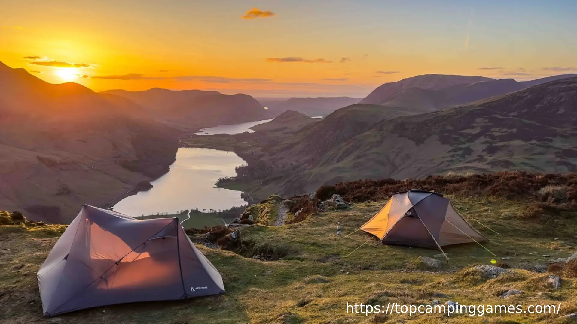 wild camping lake district