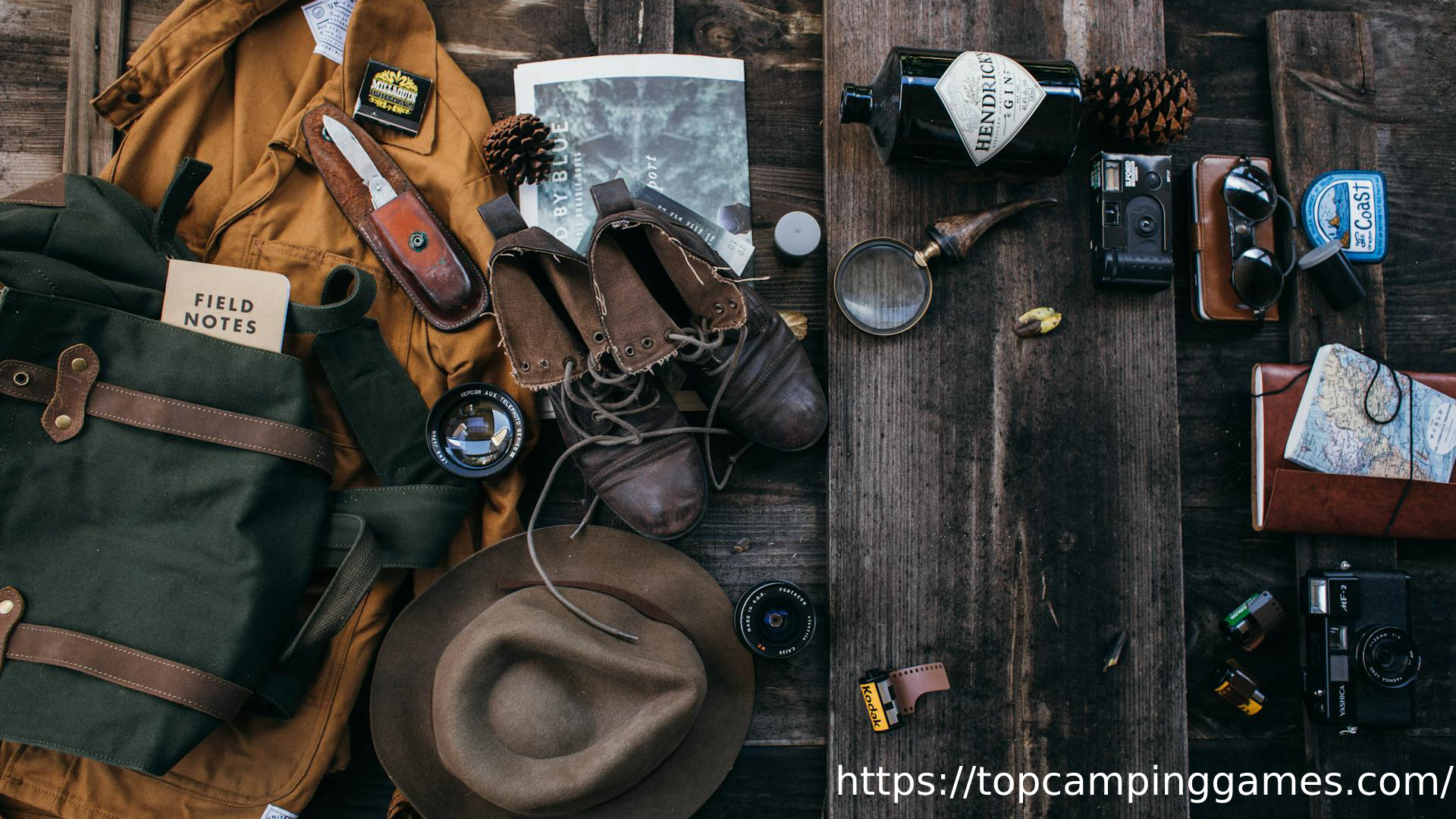 vintage camping gear